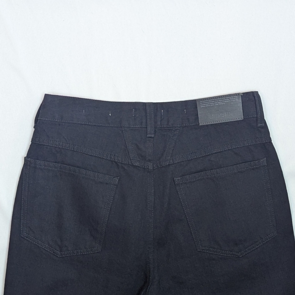 Closed Jeans Pedal Pusher High Waist Heritage Fit Cropped Black IT44 28 8 NWT - Picture 11 of 16